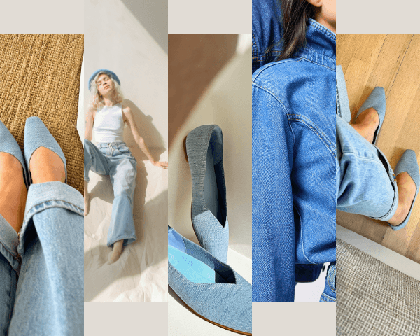 Flats with jeans discount