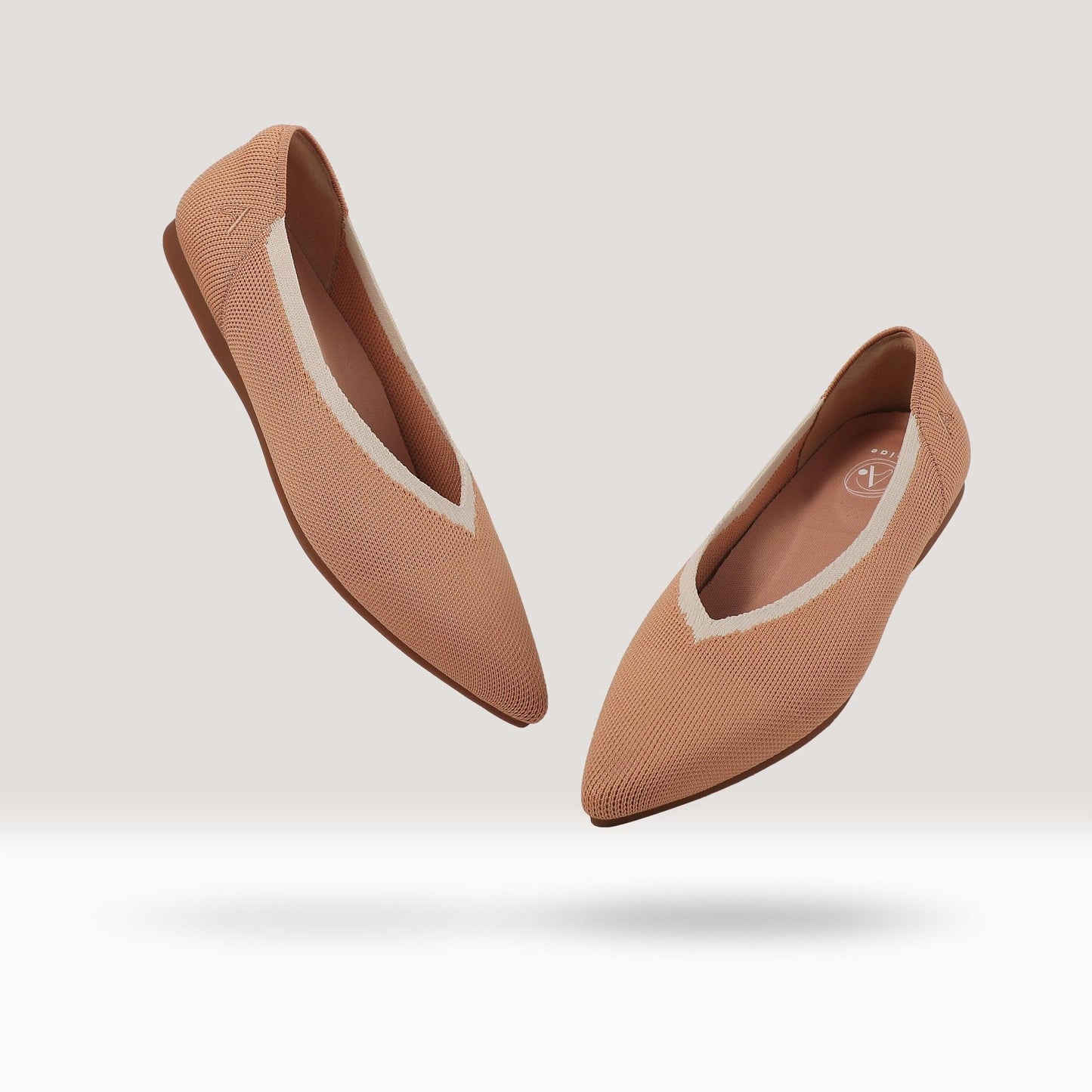 Charlotte Curved Pointed Toe Flats - aciae