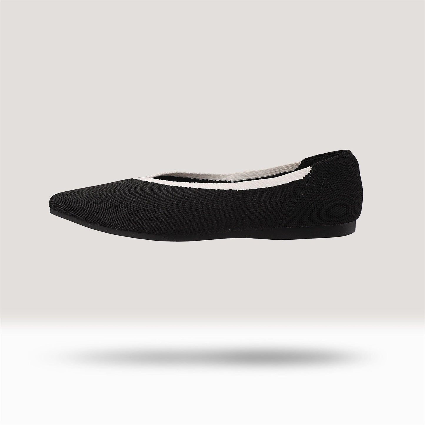 Charlotte Curved Pointed Toe Flats - aciae