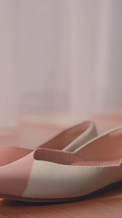 Emma Curved Pointed Toe Flats